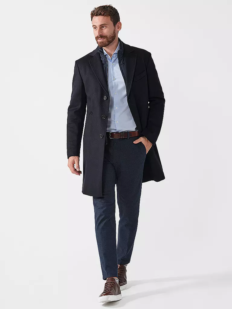 JOOP | Manteau en laine MORRIS | dunkelblau