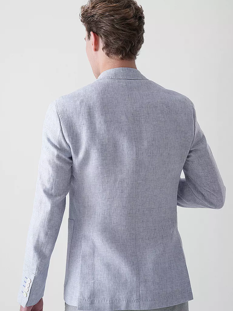 JOOP | Nom du produit: Veste de costume
Marque: JOOP
Couleur: bleu clair
Catégories: Mode, Homme
Tags: Grandes tailles

Longueur des manches: Manches longues
Matière: Lin
Forme du col: Col à revers
Motif: Carreaux
Coupe (vêtements d'extérieur): Regular
Styl | 