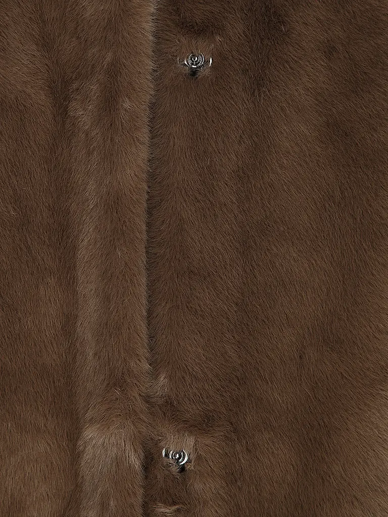 JOOP | Nom du produit : Manteau aspect fourrure CIM | Marron