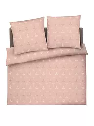 JOOP | Linge de lit en satin CORNFLOWER CHARM 2x 70x90cm/200x200cm Stone | Beige