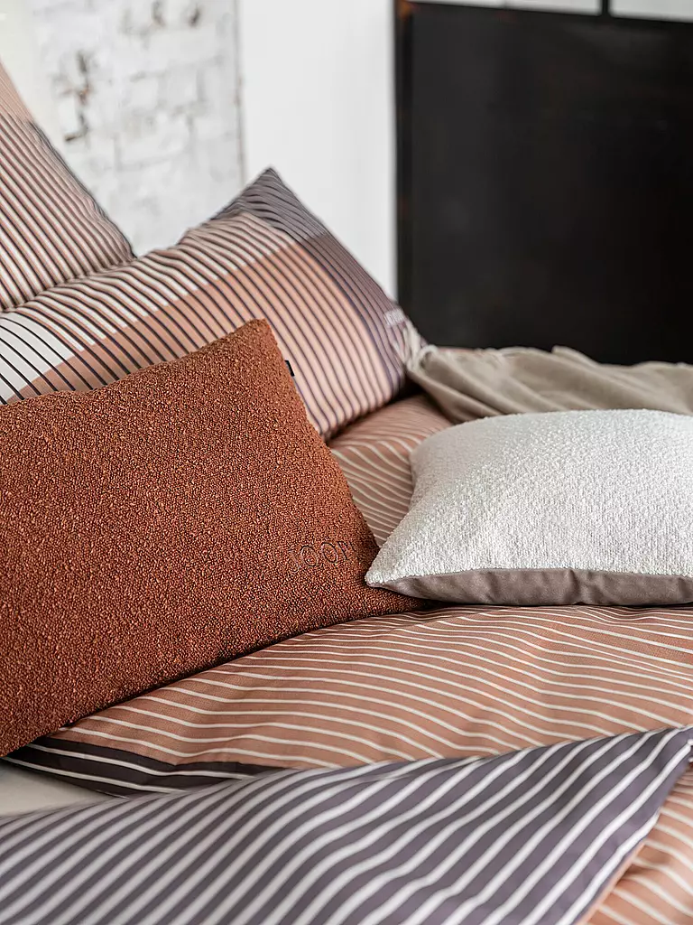 JOOP | Parure de lit en satin DIVIDED 2x 70x90cm / 200x200cm Blush | rosa