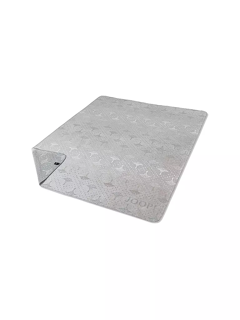 JOOP | Plaid 150x200cm CHARM Stein | hellgrau