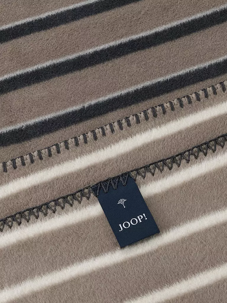 JOOP | Plaid 150x200cm DIVIDED Stein | 