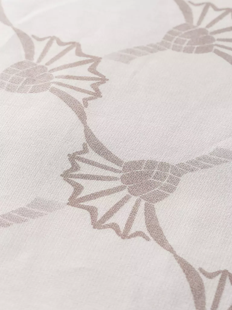 JOOP | Satin Bettwäsche 70x90cm/140x200cm CORNFLOWER DOUBLE Beige | Beige