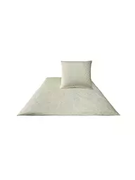 JOOP | Satin Bettwäsche Cornflower 2x 70x90cm/200x200cm Sand | Crème
