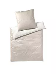 JOOP | Satin Bettwäsche CORNFLOWER GLAM 70x90cm/140x200cm Nature | Beige