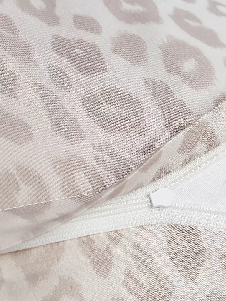 JOOP | Satin Bettwäsche LEO 70x90cm / 140x200cm Sand | Beige
