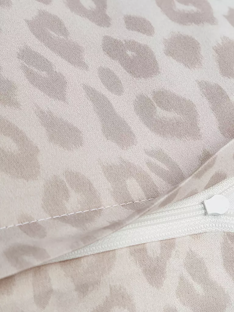 JOOP | Satin Bettwäsche LEO 70x90cm / 140x220cm Sand | Beige