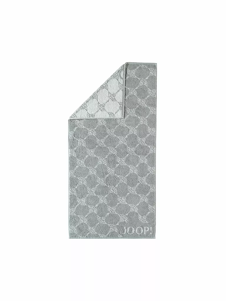 JOOP | Serviette "Cornflower" 80x150cm (argent) | grau
