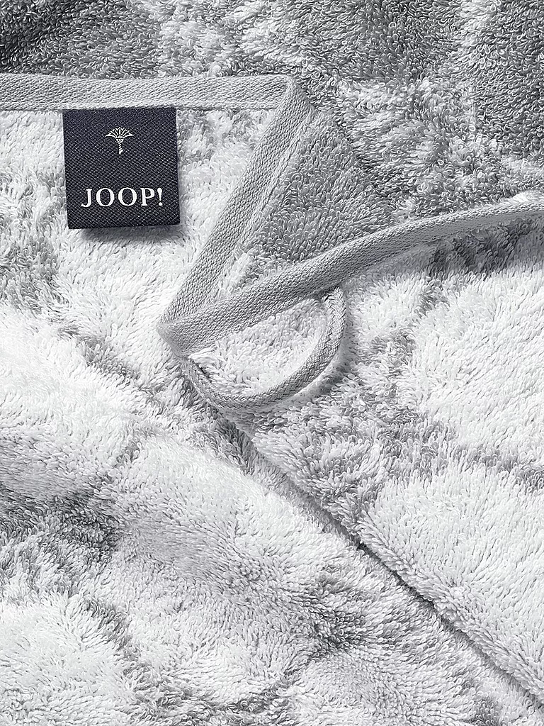 JOOP | Serviette "Cornflower" 80x150cm (argent) | grau