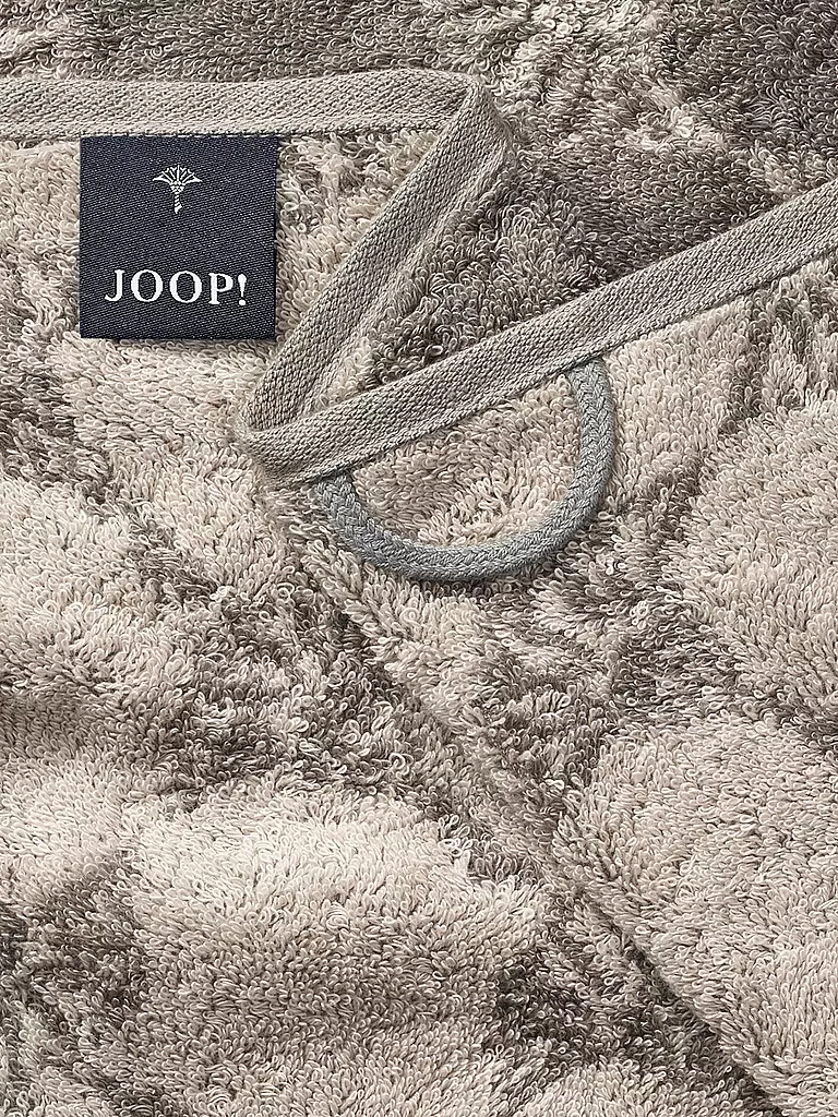 JOOP | Serviette "Cornflower" 80x150cm (graphite) | grau