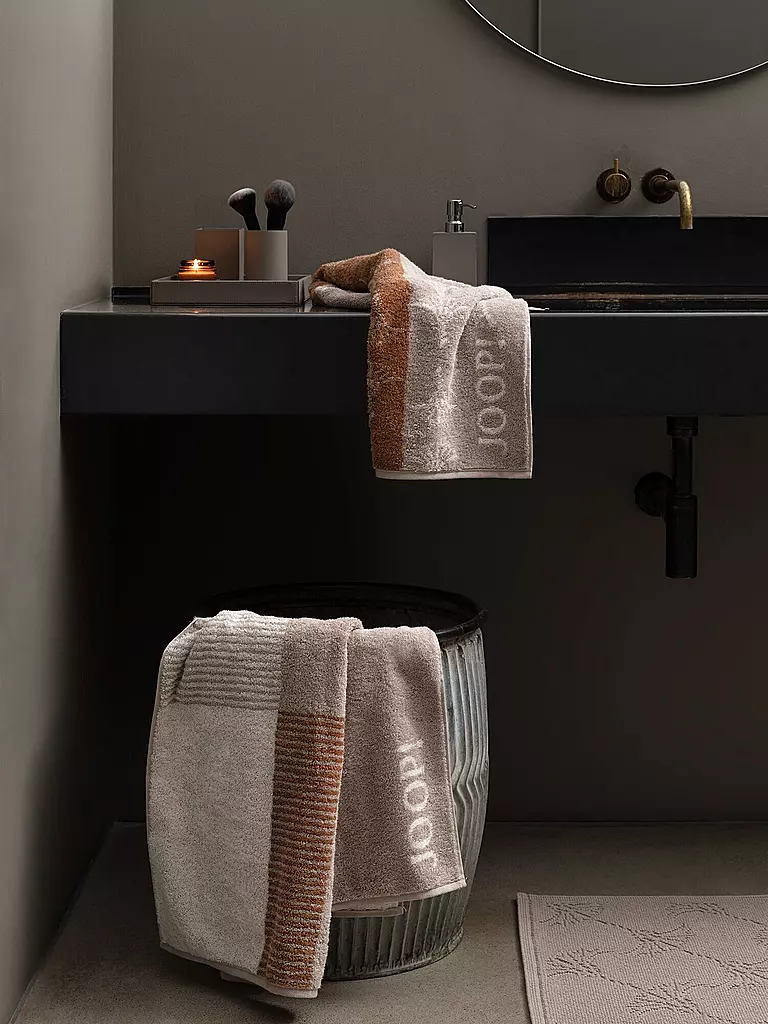 JOOP | Serviette 50x100cm DIVEDED DOUBLEFACE Nature | beige