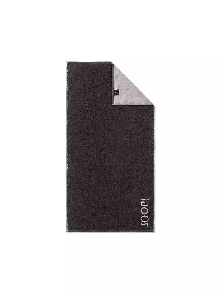 JOOP | Serviette 50x100cm DIVEDED DOUBLEFACE Pierre | grau