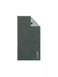 JOOP | Serviette 50x100cm DIVEDED DOUBLEFACE Aqua | Vert foncé