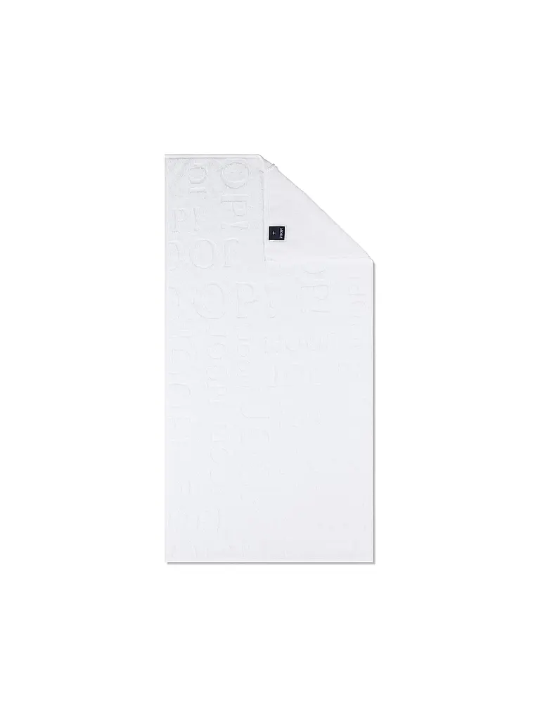 JOOP | Serviette 50x100cm STUDIO REPEAT Blanc | weiss