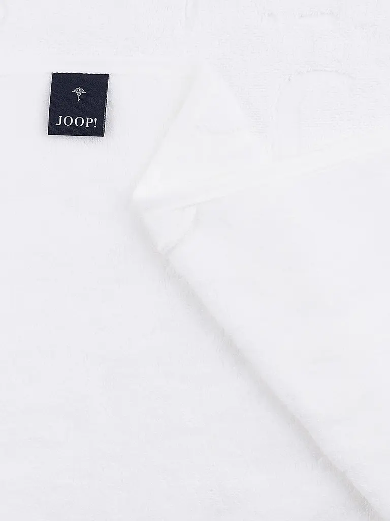 JOOP | Serviette 50x100cm STUDIO REPEAT Blanc | weiss