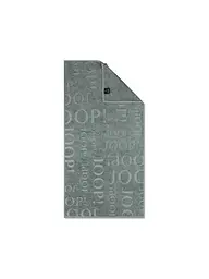 JOOP | Serviette 50x100cm STUDIO REPEAT Graphite | Vert foncé