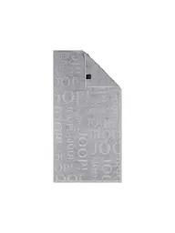 JOOP | Serviette 50x100cm STUDIO REPEAT Graphite | Gris clair