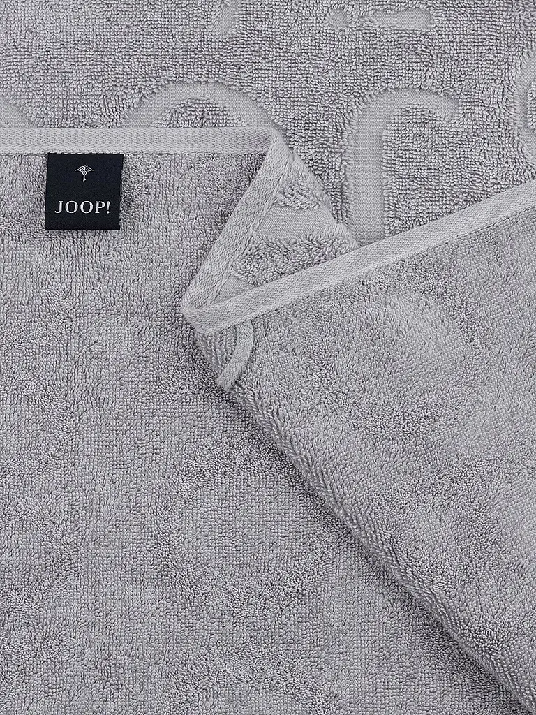 JOOP | Serviette 50x100cm STUDIO REPEAT Platine | hellgrau