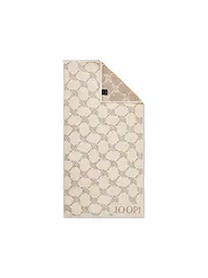 JOOP | Serviette "Cornflower" 50x100cm (sable) | Crème