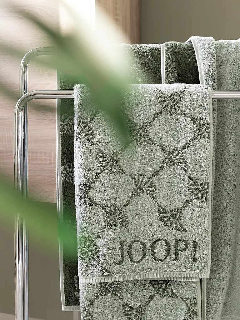 JOOP | Serviette Classic Cornflower 50x100cm Sauge | hellgrün