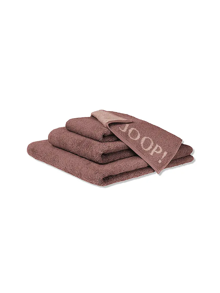 JOOP | Serviette d'invité 30x50cm CONTOUR DOUBLFACE Mauve | Baie