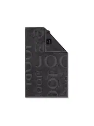JOOP | Serviette d'invité 30x50cm STUDIO REPEAT Platine | Noir