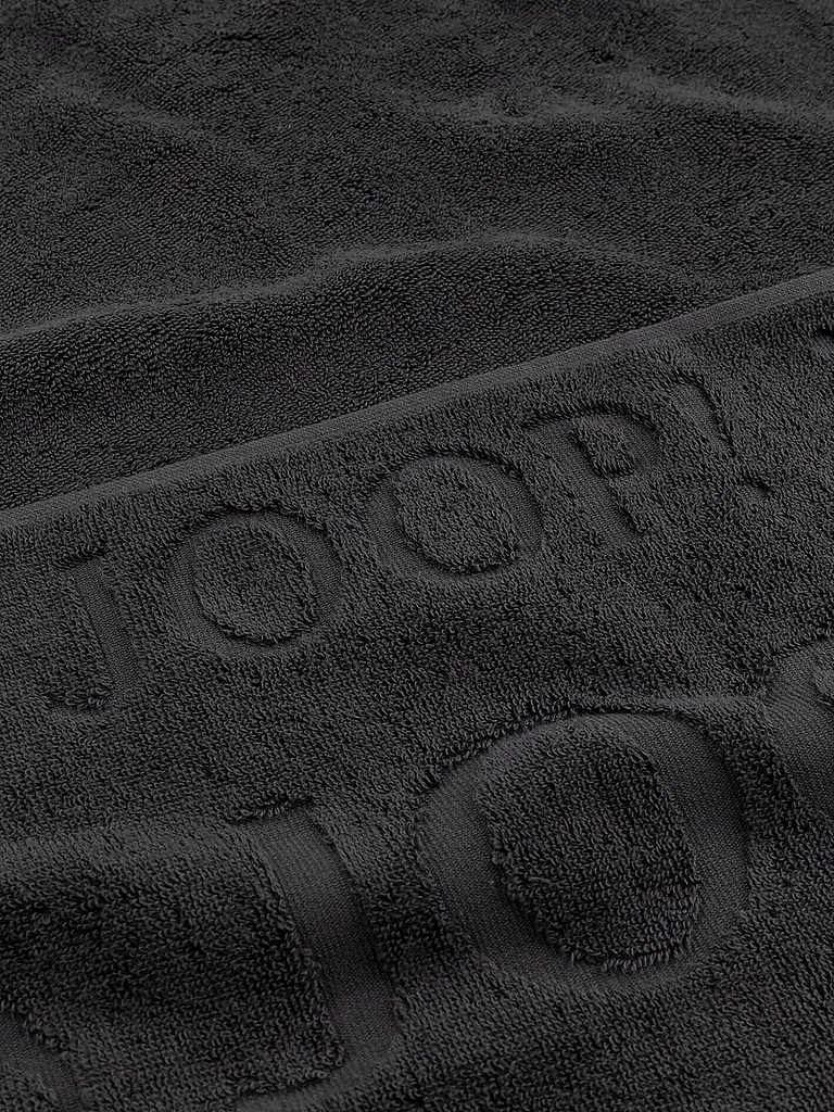 JOOP | Serviette d'invité 30x50cm STUDIO REPEAT Basalt | schwarz