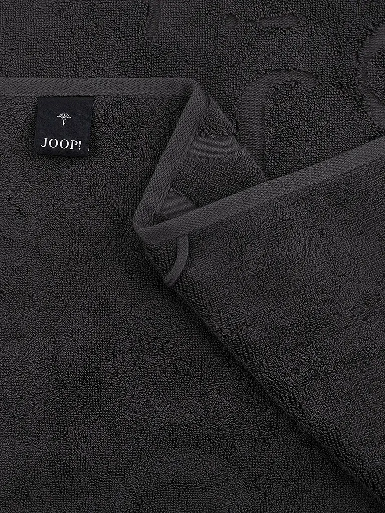 JOOP | Serviette d'invité 30x50cm STUDIO REPEAT Basalt | 