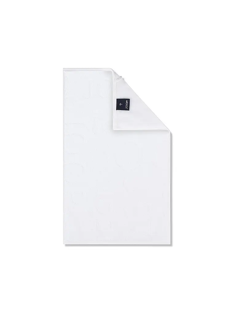 JOOP | Serviette d'invité 30x50cm STUDIO REPEAT Blanc | weiss