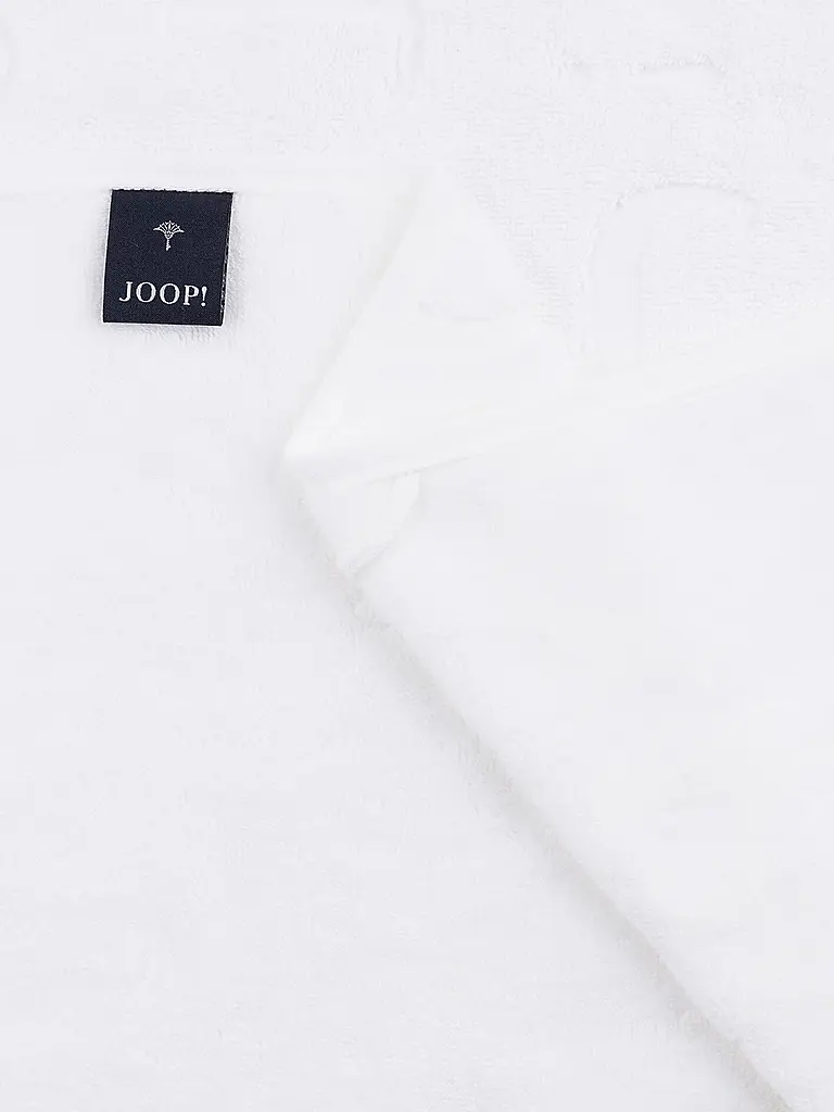 JOOP | Serviette d'invité 30x50cm STUDIO REPEAT Blanc | weiss