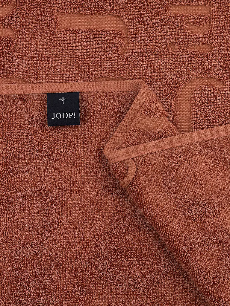 JOOP | Serviette d'invité 30x50cm STUDIO REPEAT Cuivre | Cuivre