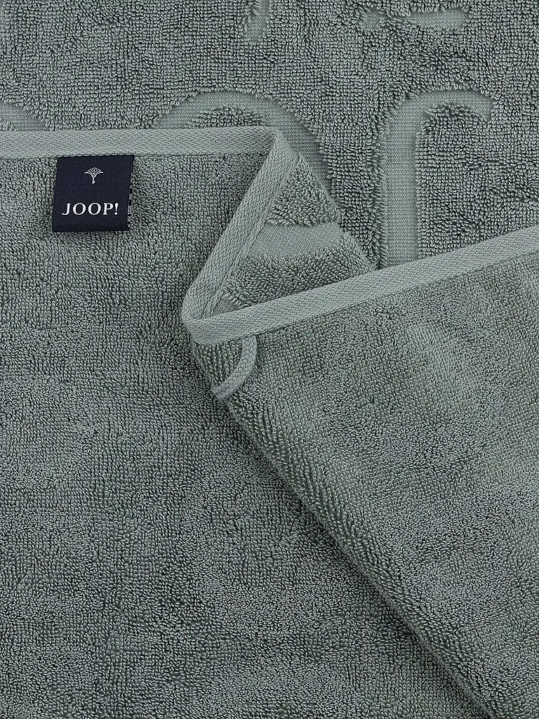 JOOP | Serviette d'invité 30x50cm STUDIO REPEAT Eucalyptus | Vert foncé