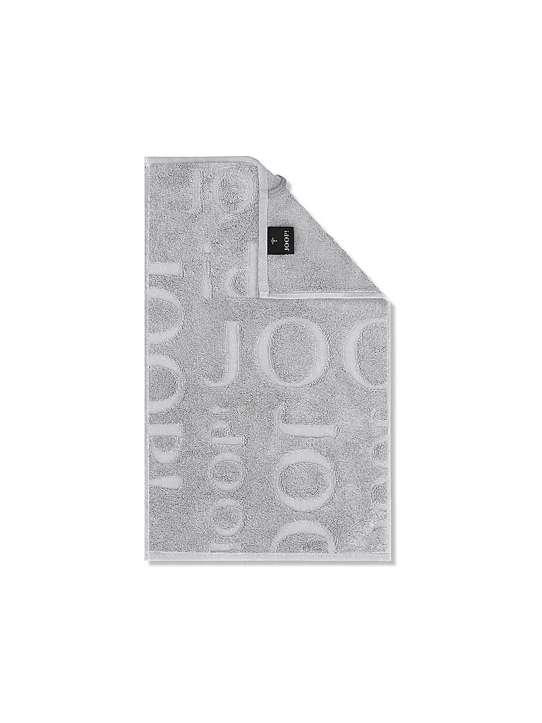 JOOP | Serviette d'invité 30x50cm STUDIO REPEAT Platine | hellgrau