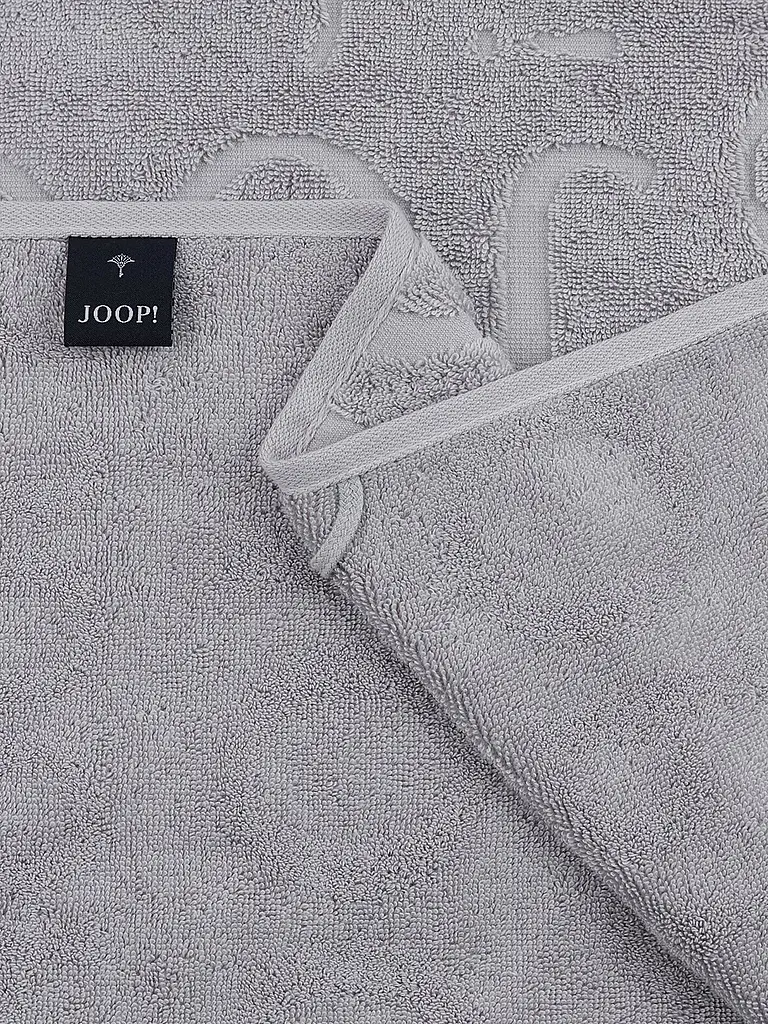 JOOP | Serviette d'invité 30x50cm STUDIO REPEAT Platine | hellgrau