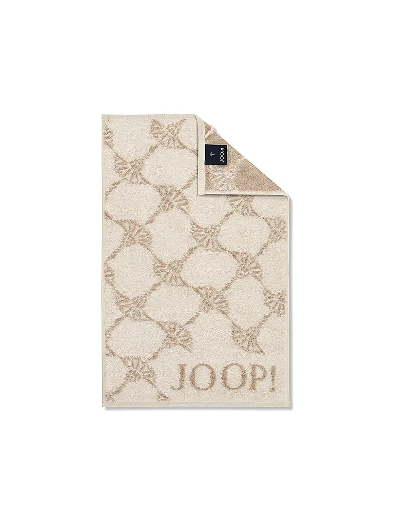 JOOP | Serviette d'invité Classic Cornflower 30x50cm Crème | creme
