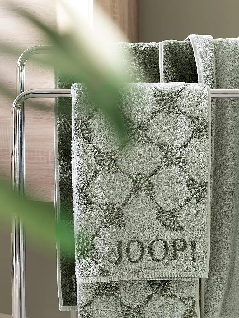JOOP | Serviette d'invité Classic Cornflower 30x50cm Sauge | hellgrün