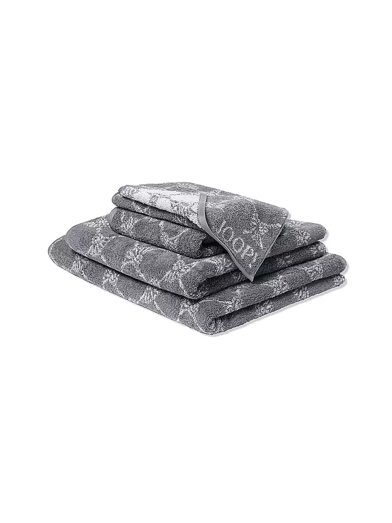 JOOP | Serviette d'invité Cornflower 30x50cm (Anthracite) | 