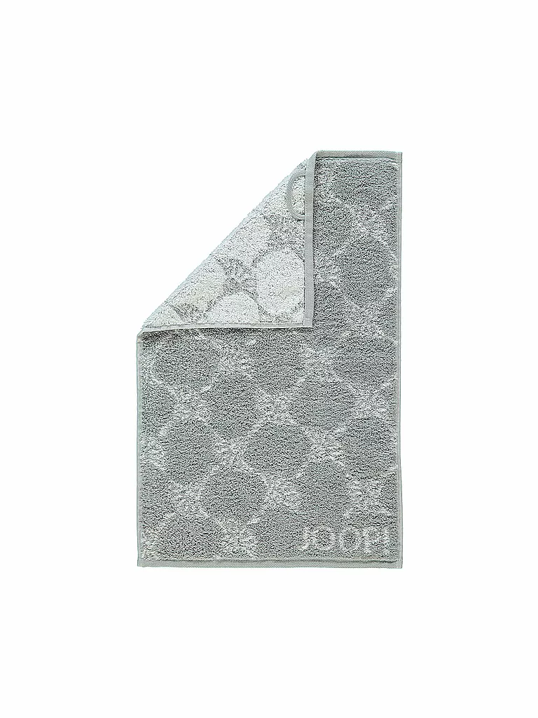 JOOP | Serviette d'invité Cornflower 30x50cm Argent | Gris