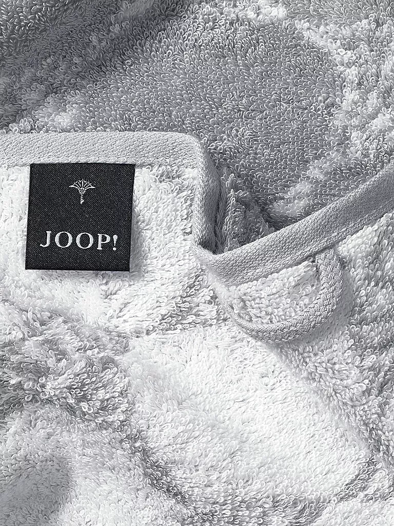 JOOP | Serviette d'invité Cornflower 30x50cm Argent | Gris