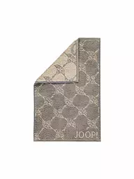 JOOP | Serviette d'invité Classic Cornflower 30x50cm Crème | Gris