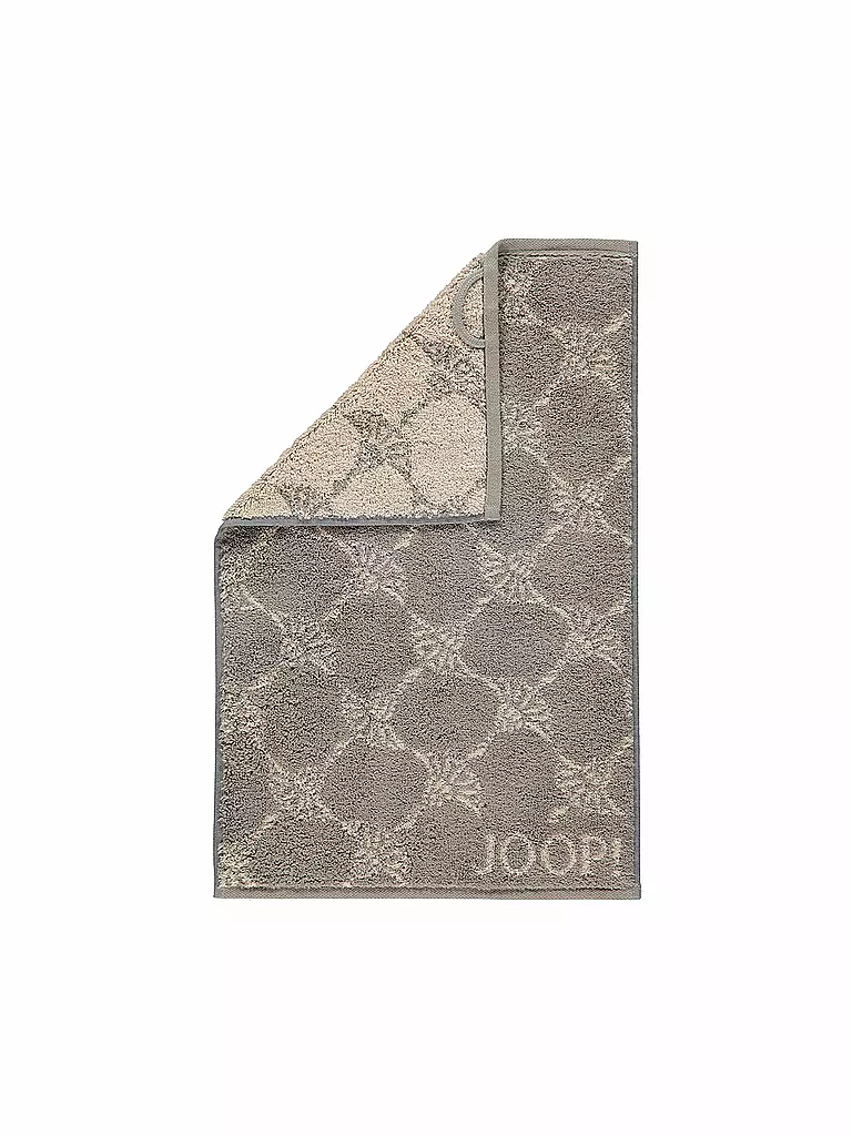 JOOP | Serviette d'invité Cornflower 30x50cm Graphite | Gris