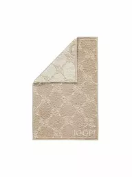 JOOP | Serviette d'invité Classic Cornflower 30x50cm Crème | Beige