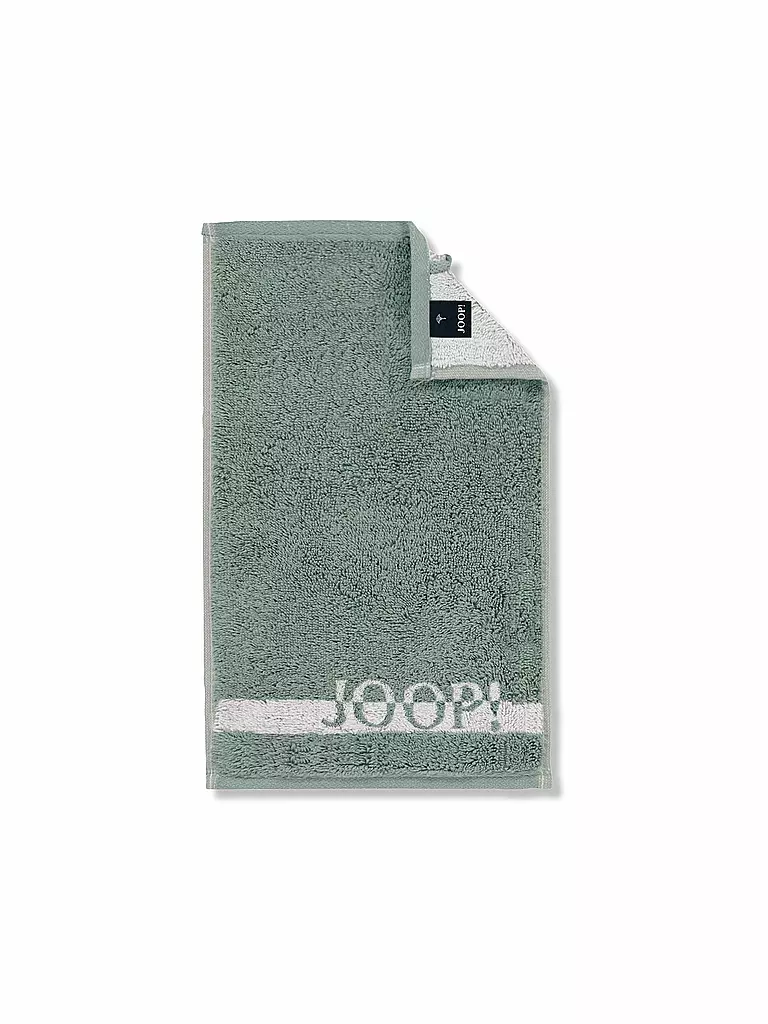 JOOP | Serviette d'invité SPLIT DOUBLEFACE 30x50cm Pinie | hellgrün