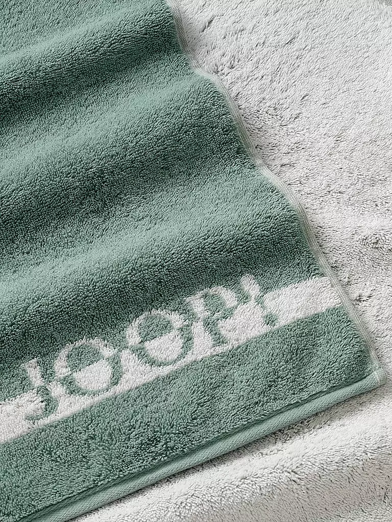 JOOP | Serviette d'invité SPLIT DOUBLEFACE 30x50cm Pinie | hellgrün
