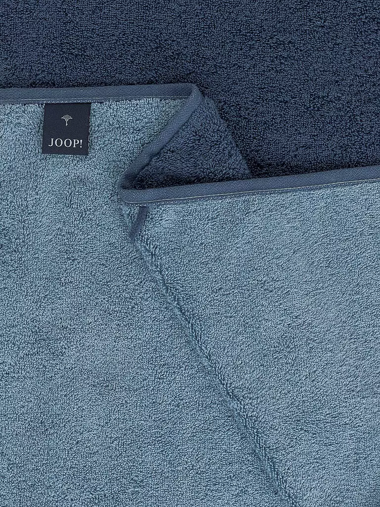 JOOP | Serviette de douche 80x150cm DIVEDED DOUBLEFACE Aqua | 