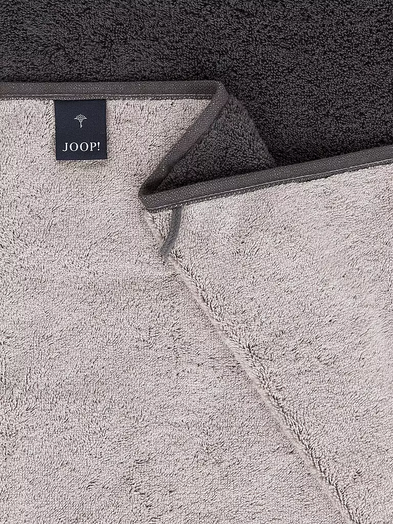 JOOP | Serviette de douche 80x150cm DIVEDED DOUBLEFACE Pierre | 