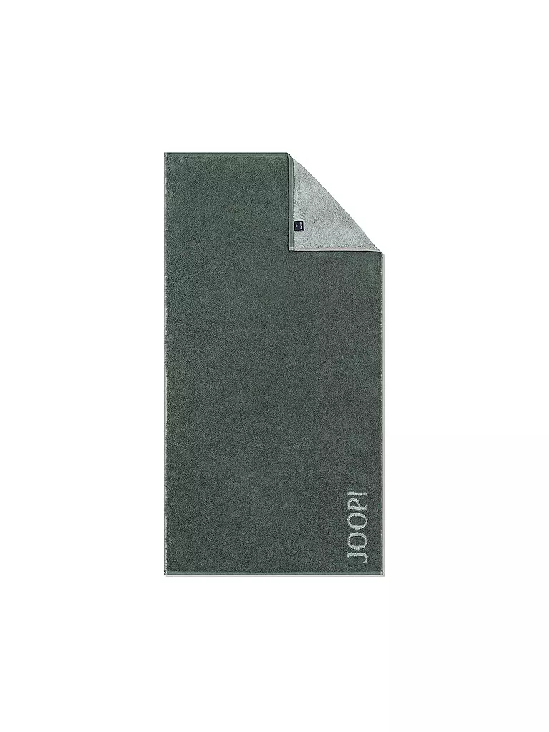 JOOP | Serviette de douche 80x150cm DIVEDED DOUBLEFACE Sauge | dunkelgrün