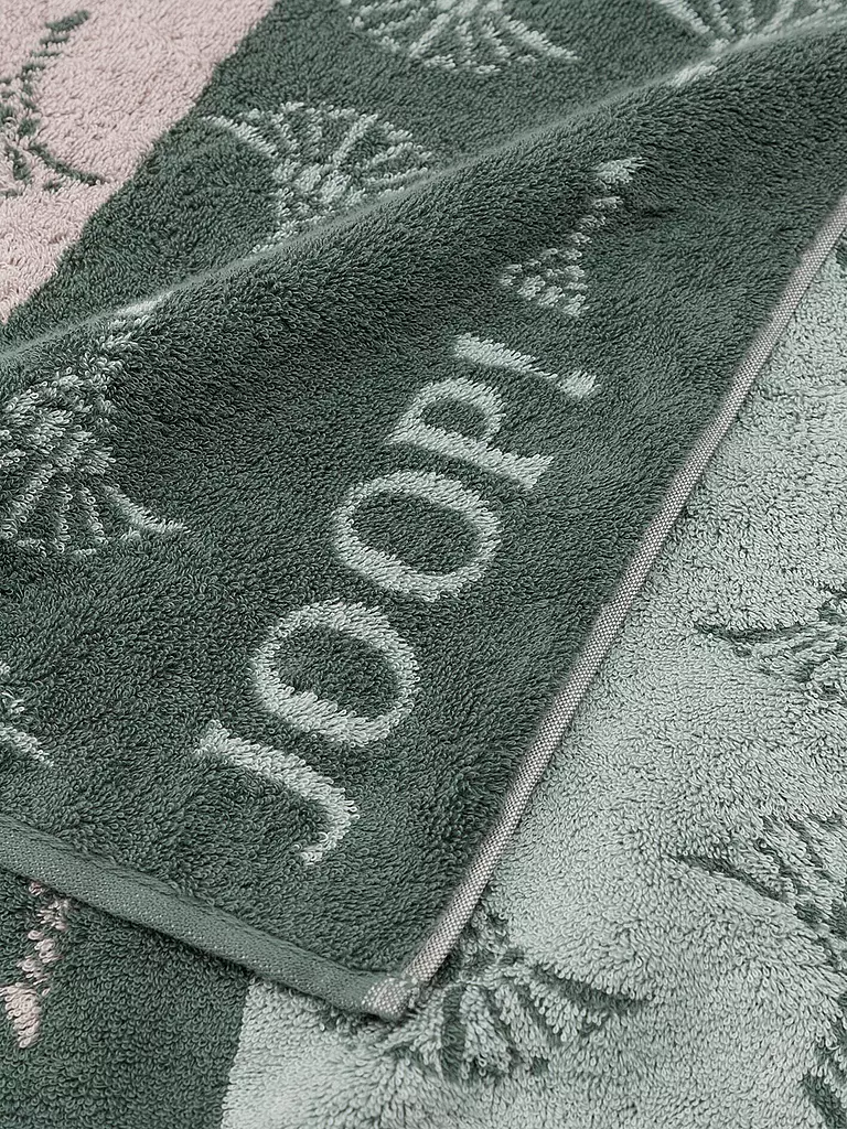 JOOP | Serviette de douche 80x150cm DIVIDED CORNFLOWER Sauge | dunkelgrün