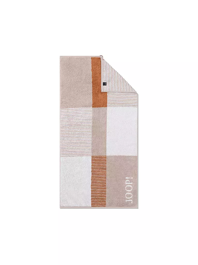 JOOP | Serviette de douche 80x150cm DIVIDED SQUARES Nature | beige